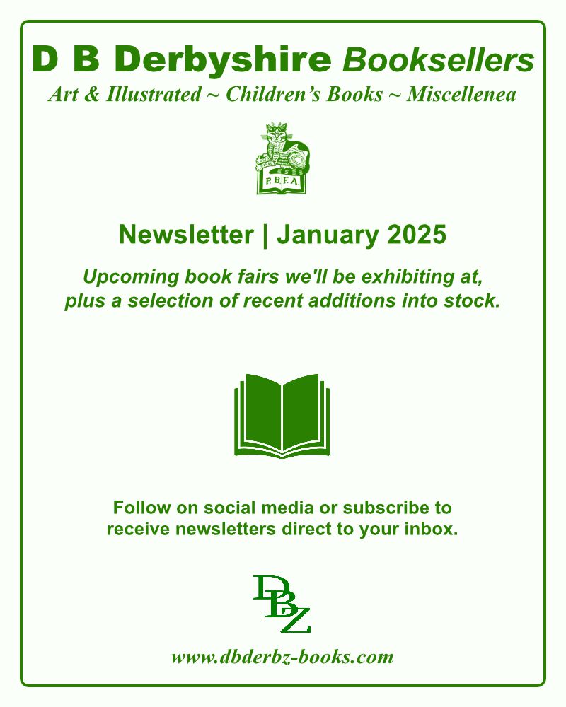January 2025 Newsletter | D B Derbyshire Booksellers PBFA
