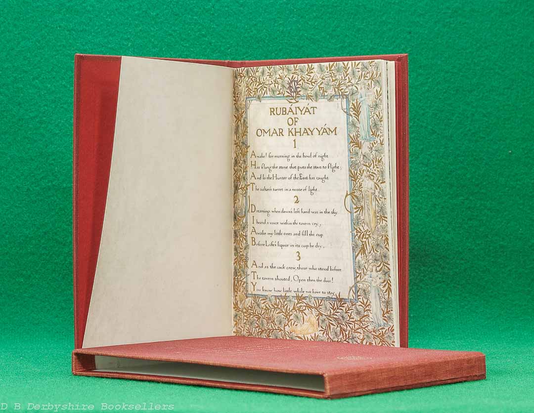 Rubáiyát of Omar Khayyám | The Folio Society, facsimile [2018] | William Morris | The British Library