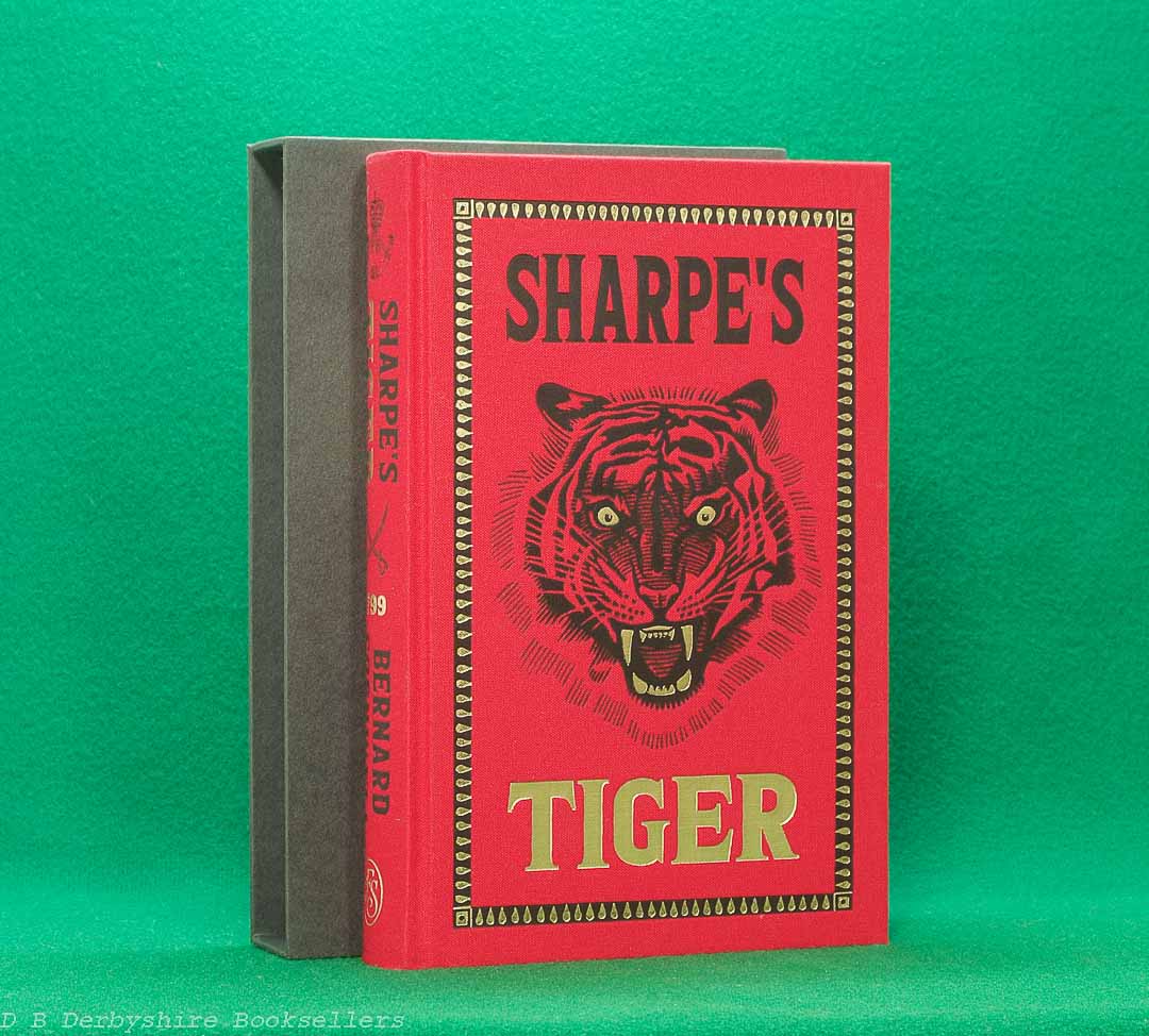 Sharpe's Tiger by Bernard Cornwell | The Folio Society, 1st printing 2020 | Signed Deluxe Special Edition | Limited to 250 Copies Sharpe's Tiger by Bernard Cornwell | The Folio Society, 1st printing 2020 | Signed Deluxe Special Edition | Limited to 250 Copies