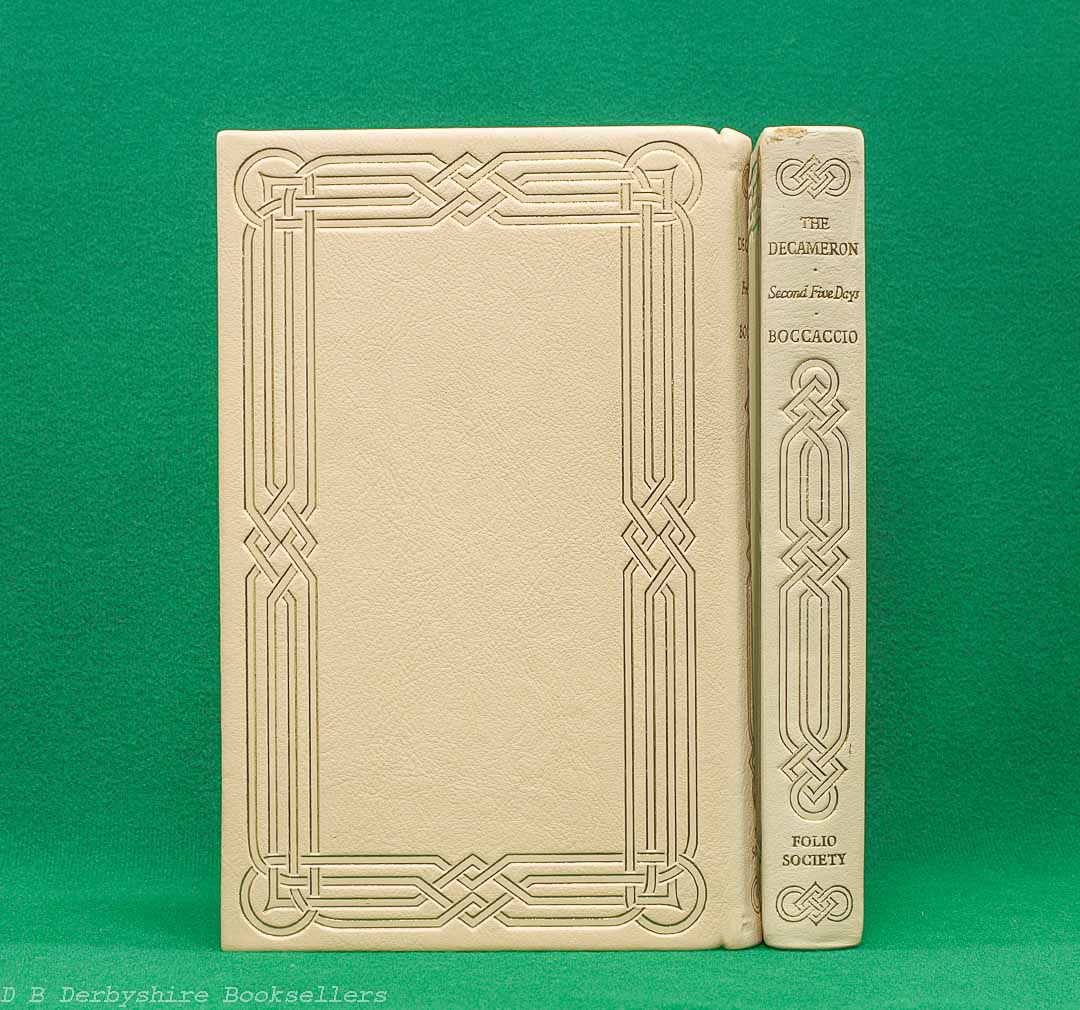 The Decameron | The Folio Society, 1969 | Two Volumes | Full Leather Binding The Decameron | The Folio Society, 1969 | Two Volumes | Full Leather Binding