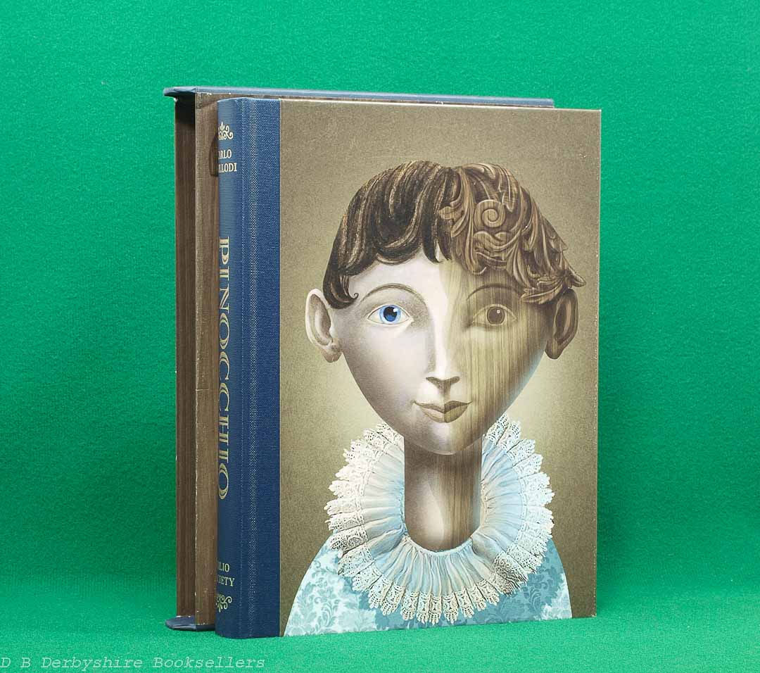 Pinocchio The Story of a Puppet by Carlo Collodi | The Folio Society, 2011 | translated by Mary Alice Murray | introduction by David Almond | illustrations by Grahame Baker-Smith Pinocchio The Story of a Puppet by Carlo Collodi | The Folio Society, 2011 | translated by Mary Alice Murray | introduction by David Almond | illustrations by Grahame Baker-Smith
