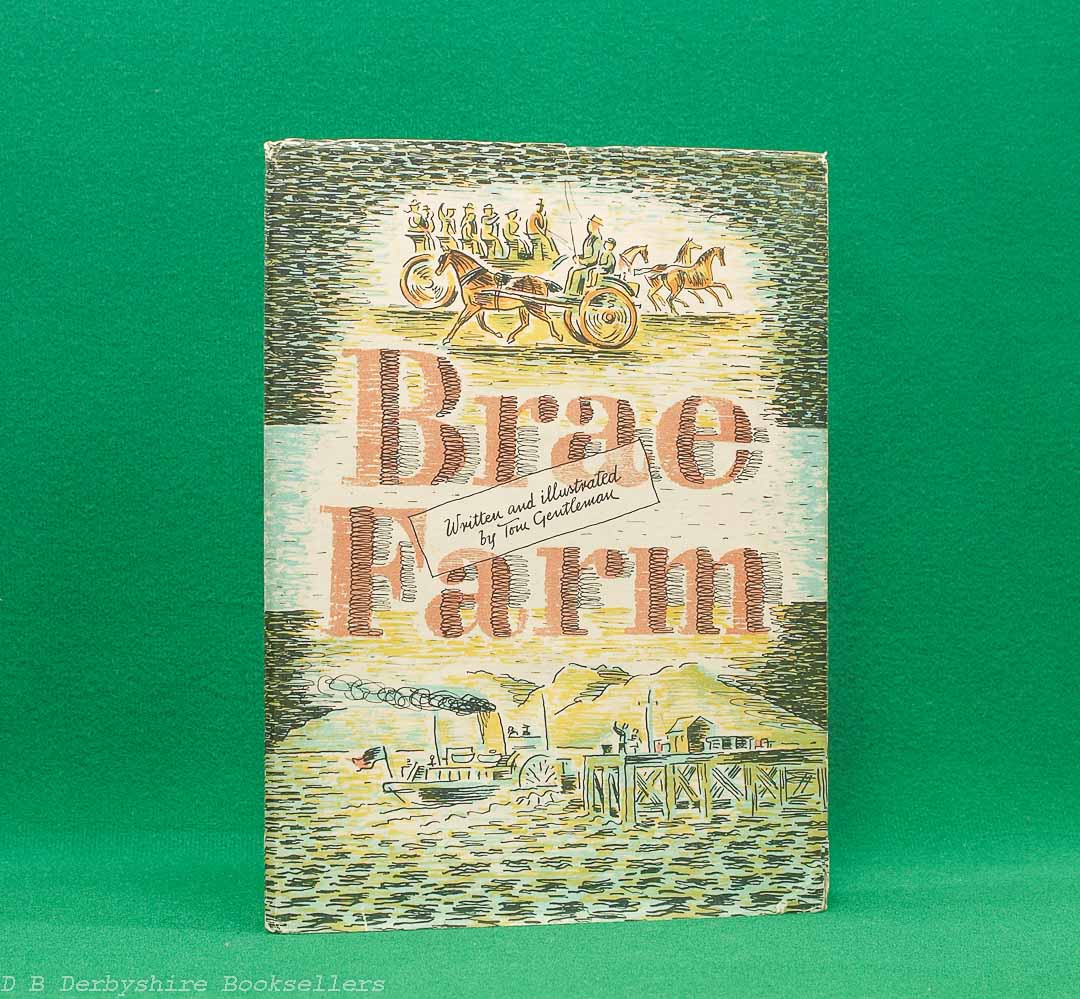 Brae Farm written and lithographed by Tom Gentleman | Transatlantic Arts Co. Ltd, 1st edition 1945 | The Curwen Press | in a dustwrapper