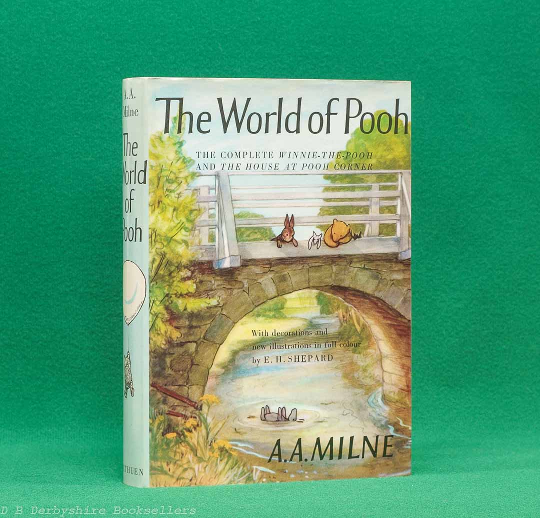 The World of Pooh by A. A. Milne | Methuen Children's Books, reprint 1973 | illustrated by E. H. Shepard | Winnie-the-Pooh | The House at Pooh Corner